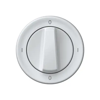 Interruttore rotativo origin interruttore 0/1L 16A 250V 0-I-0-I 60×60mm bianco 