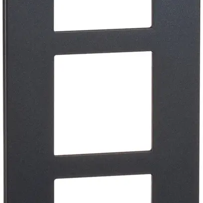 Telaio di copertura ATO 3×1 modulo grigio grafite 