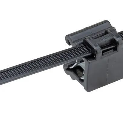 Clip di bordo PAN c.fascetta PLT2S-300 fissaggio laterale 3…6mm a piombo 