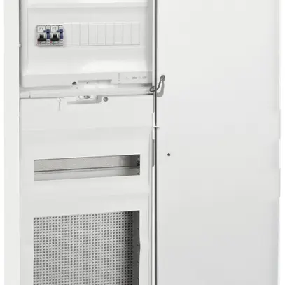 Quadro distr.INC multimedia Legrand 3+4 file con porta, bianco 