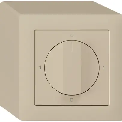 Interruttore rotativo AP kallysto 0/3L beige con manopola 