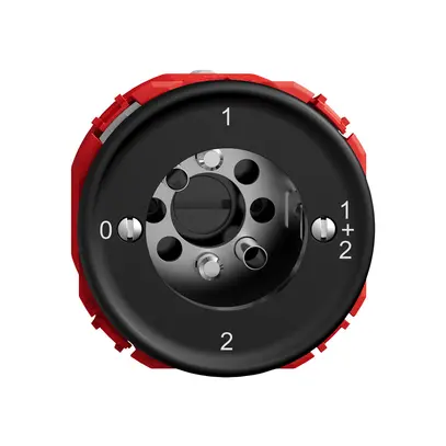 Interrupteur rotatif STANDARDdue SNAPFIX® commut.série 1/1L s.cylindre no 
