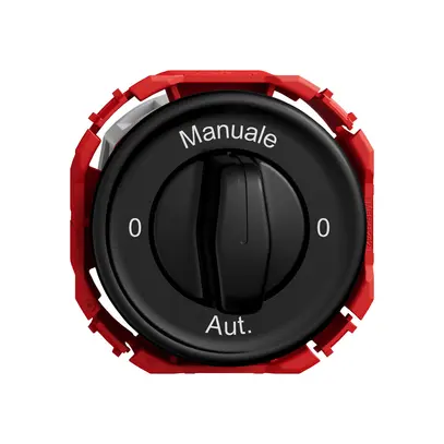 Interrupteur rotatif STANDARDdue SNAPFIX® manette 2/1L 0-Manuale-0-Auto no 