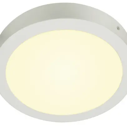 Plafonnier/applique LED SLV SENSER 24 ROUND 15W 1200lm 3000K Ø215×35mm blanc 