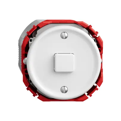 Pulsante KNX RGB STANDARDdue SNAPFIX® 1×tasto c.sensore temp.bi 