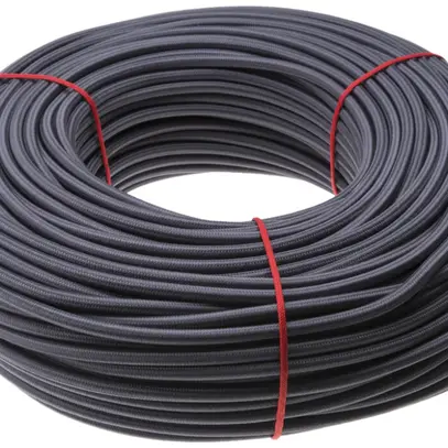 Cavo H05VV-F tessile 3×1mm² antracite 100m 