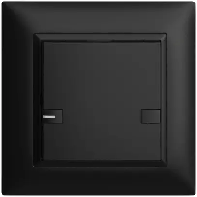 Pulsante INC KNX 1×EDIZIOdue colore nero RGB con LED 