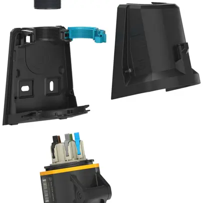 Presa CEE AP NEO 5P 32A 500V 7h nero IP54 morsetto senza vite 