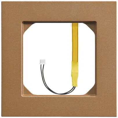 Telaio di copertura kallysto.pro 1×1 canyon per illuminazione angolo blu 