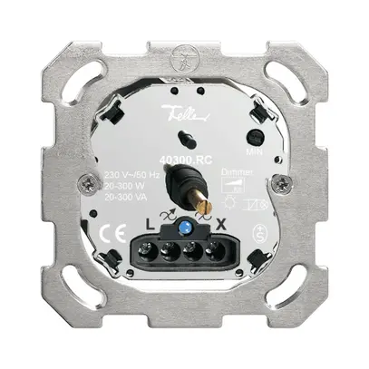 Inserto regolatore FH 20…300W illuminabile ritardo fase discendente 