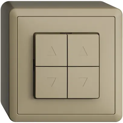 Interrupteur pour stores AP EDIZIOdue sand 2 canaux 