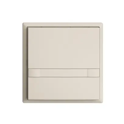 Pulsante INC KNX 1×EDIZIOdue colore crema RGB senza LED con inserto carta 