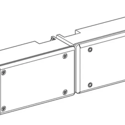 Alimentation intermédiaire Canalis KNA 63A 230…500V 3L+N+PE blanc IP55 