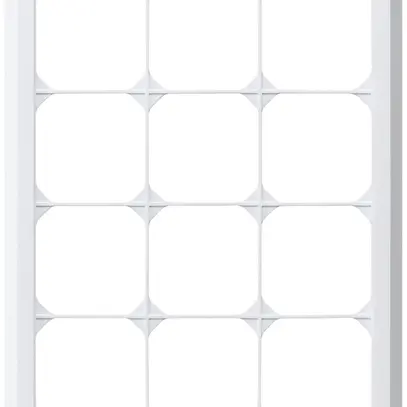 Cadre de recouvrement ENC kallysto.line 4×3 blanc vertical 272×212mm 