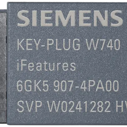 Support de stockage Siemens SCALANCE KEY-PLUG W740 iFeatures 256MB 