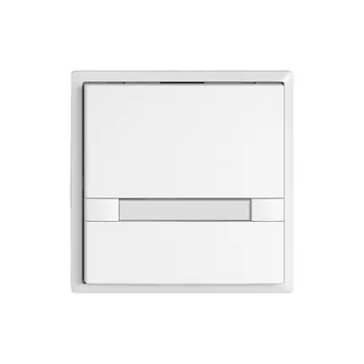 Pulsante universale EDIZIO.liv UNI SNAPFIX® 12…48V s.LED 1× com.2T targ.bi 