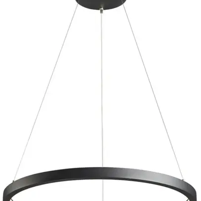 Lampada sospesa LED SLV ONE 60 DALI 25W 1500lm 3000/4000K Ø600×30mm nero 