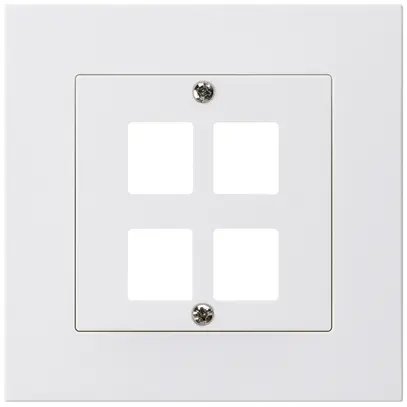 Kit frontale INC HMS kallysto.pro per 4 moduli bianco 