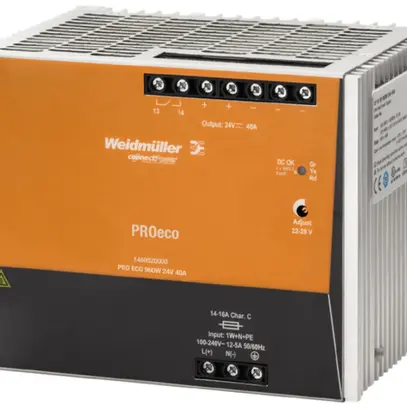 Alimentazione commutazione Weidmüller Connect Power PRO ECO 960W 24V 40A 