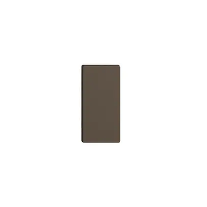 Pulsante 1/2 INC horiz. Edue Wiser senza simbolo coffee 