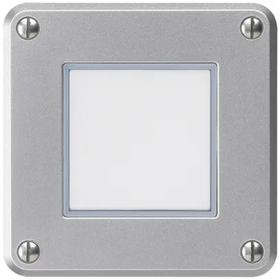Contatto pulsante INC robusto IP55 2P alluminio per combinazione 