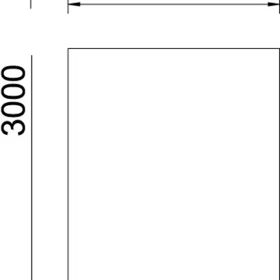 Couvercle Bettermann encliquetable pour caniveau à grille 300×3000, acier, FS 