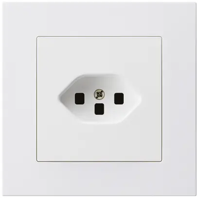 Prise ENC kallysto.pro T23 blanc avec bornes enfichables 