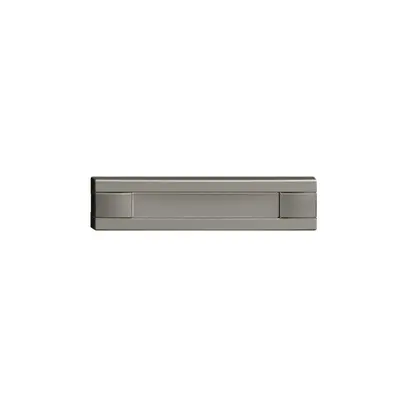 Tasto 1/4 KNX/elettronico senza LED+cart. EDIZIOdue comando 2×grigio scuro 