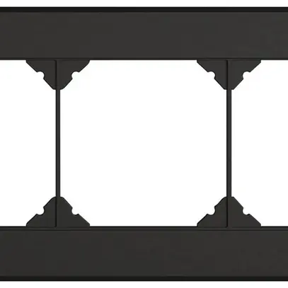 En-tête ENC EDIZIO.liv SNAPFIX® 1×3 pour combinaisons au choix noir 