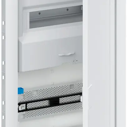 Quadro di distribuzione INC ABB 24UM con placca perforata e porta ventilata WiFi 