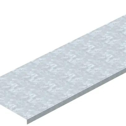 Coperchio Bettermann per canale cavi 600mm acciaio zincato alluminio 