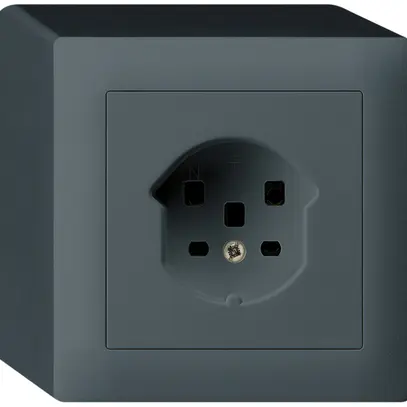 Prise AP kallysto T25 anthracite bornes à vis 