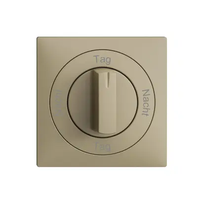 Frontset Nacht-Tag-Nacht-Tag EDIZIOdue 60×60mm sand 