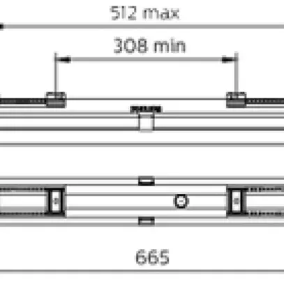 Lamp.p.locali um.LED CoreLine WT120C 12.8W 2000lm 840 IP65 665mm grigio 