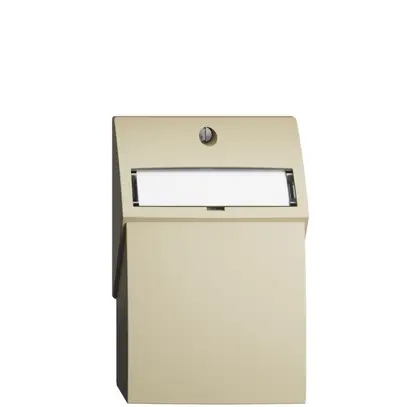 Kit montaggio EDIZIOdue, con cappa di uscita dritta, per 2×RJ45, vanille 