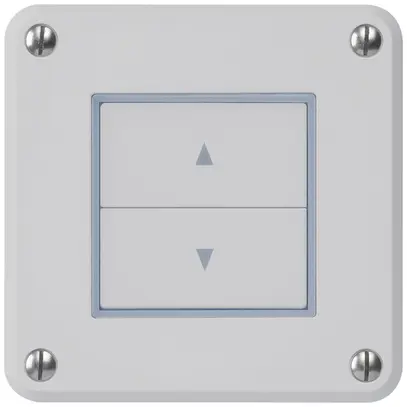 Interrupteur pour stores ENC robusto IP55 gris avec 2 touches de fonction 