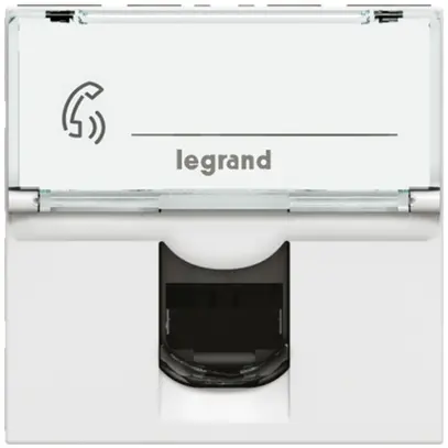 EB-Dose MOS STP 1×RJ45 weiss Kat.6 2 Module 