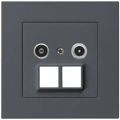 Presa multimedia INC kallysto.pro R/TV 4dB 2GHz antracite 