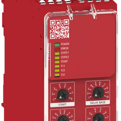 Relè di sicurezza SE XPSUAT, 10funzioni/1circuito, 24V 3Chnr/3Chr/1R/2T PLe vite 
