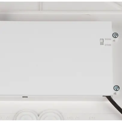 Plafonnier/applique LED SLV DECONA 42 23W 2020lm 927/930 IP44 VAR Ø420 blanc 