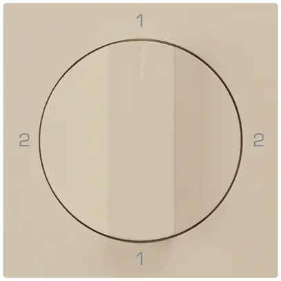 Intérieur pour interrupteur rotatif kallysto 3/1L beige avec manette 