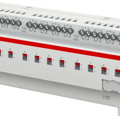 Actionneur-commutateur KNX AMD ABB SA/S12.16.2.2, 12-fois, 16A 