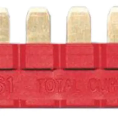Pettine collettore Finder 16-poli per zoccolo 39/93 rosso 