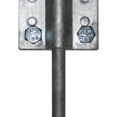 Punto di messa a terra DEHN/elvatec M10 con perno/morsetto a croce 