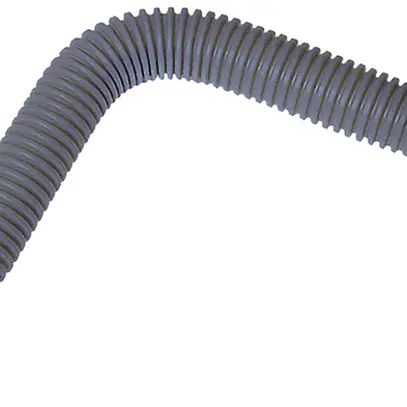 Angolo PVC con manicotto M25 grigio chiaro 