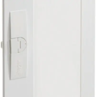 Porta destra con fessure Hager univers 269×1069×12mm IP30 bianco 