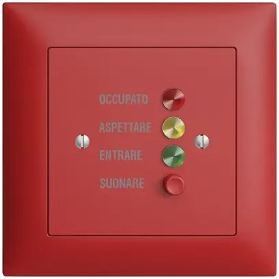Stazione da porta INC EDIZIOdue berry per segnale di chiamata 