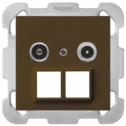 Presa multimedia INC kallysto R/TV montaggio B 23dB 2GHz marrone 