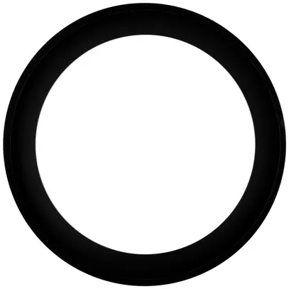 Bague de recouvrement LEDVANCE UNIVERSAL Ø228×22mm acier noir 