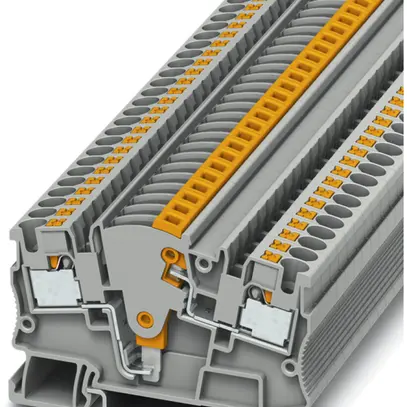 Borne transducteur de mesure gris 0.2…6mm² con.Push-in PTME 4 